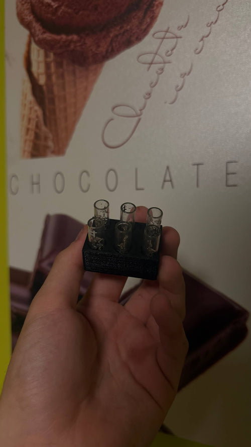 Držák skleněných filtrů – 6 míst | 10 mm